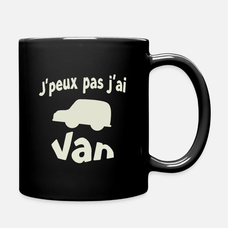 J'peux pas j'ai Van - Mug uni - noir