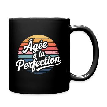 Aged to Retro Perfection - Full Colour Mug - black - Right