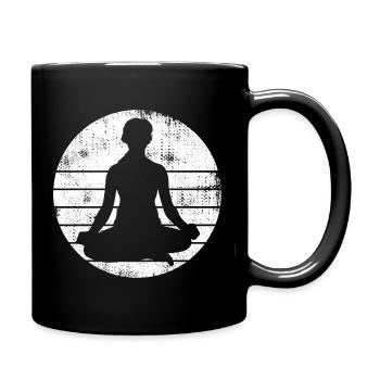 Yogi Sketch - Full Colour Mug - black - Right
