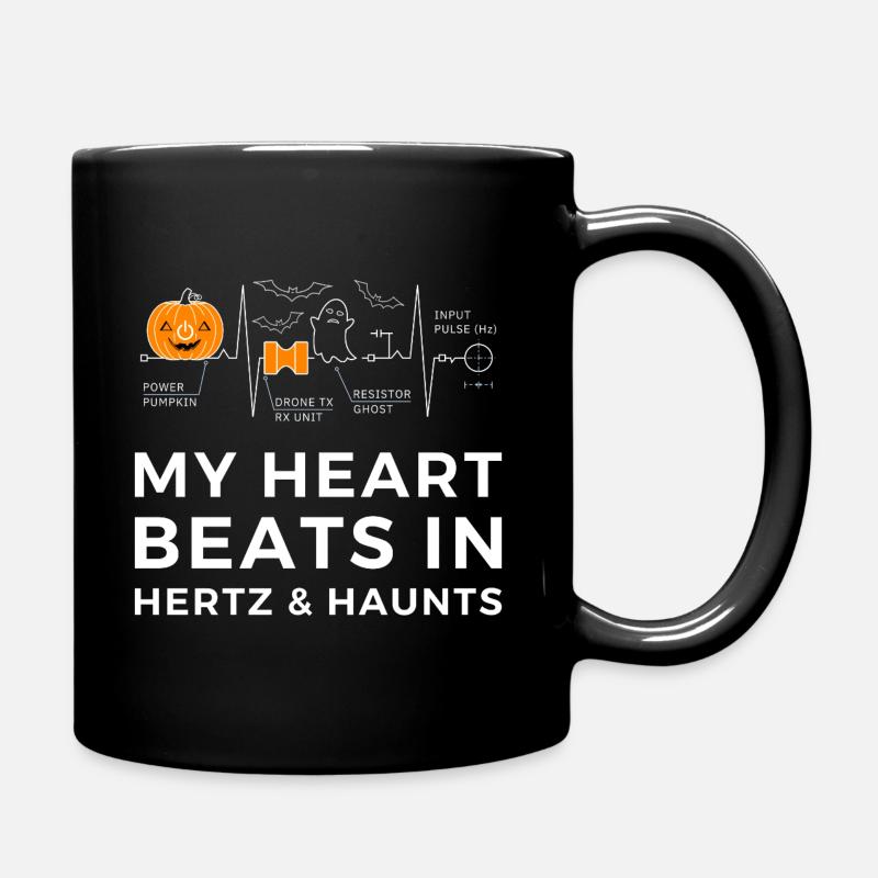 Lustige Wissenschaft und Technik Halloween TShirt - Tasse einfarbig - Schwarz