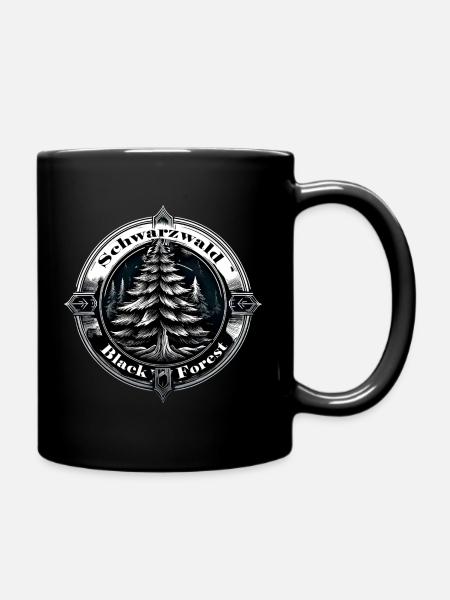 Black Forest Logo - Full Colour Mug - black