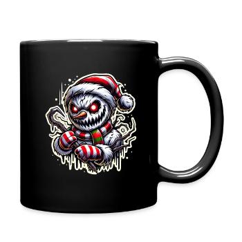 Killer Snowman – Icy Revenge - Full Colour Mug - black - Right