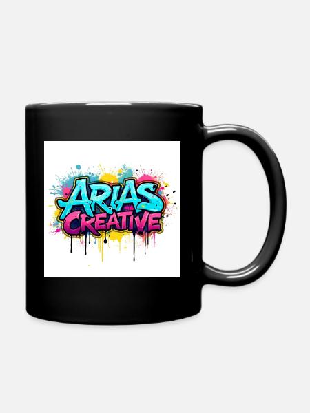 Aris Creative Graffiti Logo - Mug uni - noir