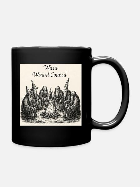 Wicca Wizard Council - Mug uni - noir