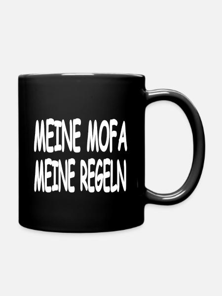 Moped - Full Colour Mug - black