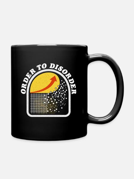 Ordre au désordre, cadeau pour étudiant en STIM, ingénieur - Mug uni - noir