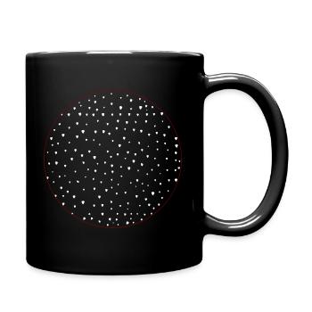 Snow - Full Colour Mug - black - Right