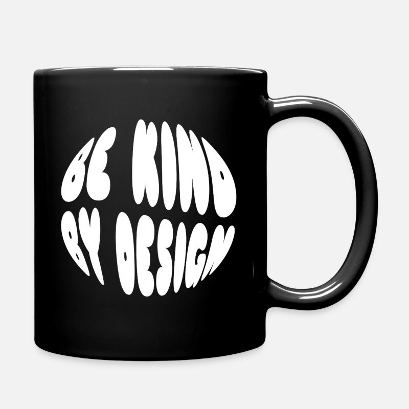 Be kind by design - Mug uni - noir