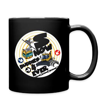 1423-snow_buddies_geel - Full Colour Mug - black - Right