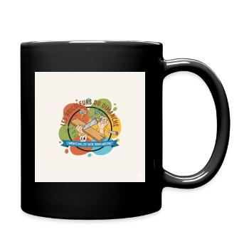 Sonntagshandwerker Künstlerische Note - Tasse einfarbig - Schwarz - Rechts