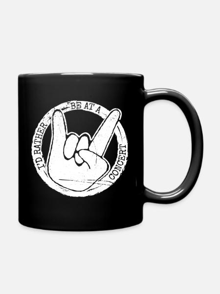 Fans de Concerts Idée Cadeau Musique Style Vintage - Mug uni - noir