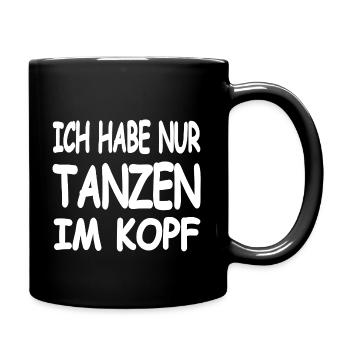 Dance - Full Colour Mug - black - Right