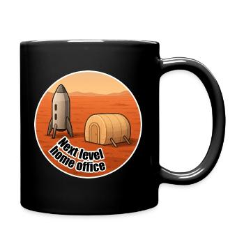 Mars Next Level Home Office - Full Colour Mug - black - Right