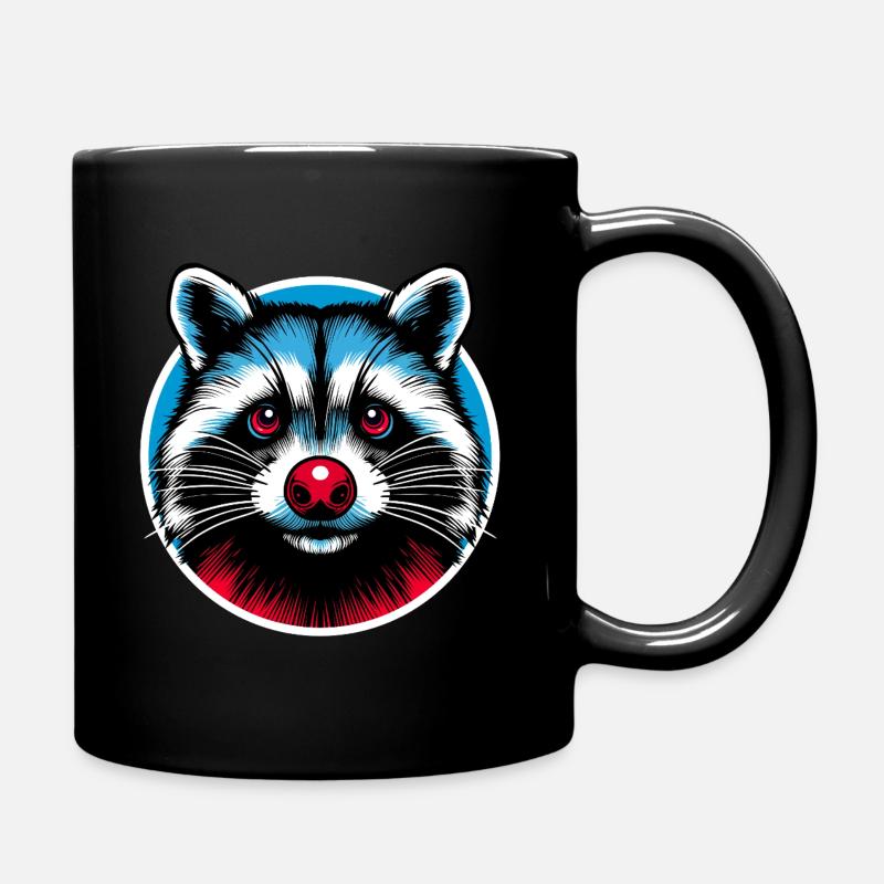 Racoon - Je suis venu pour rester - Mug uni - noir