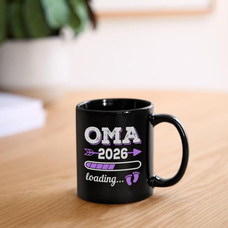 Grand-mère 2026 Loading Idée de cadeau de grossesse Mug uni