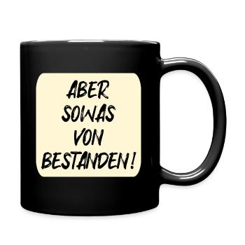 EXAMS PASSED - Full Colour Mug - black - Right