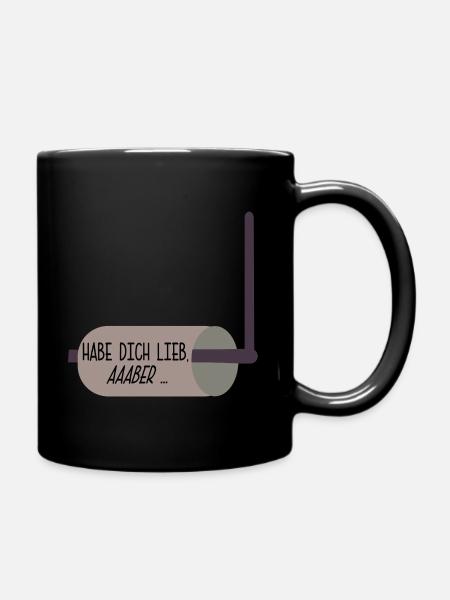 BEZIEHUNG PAPIER - Tasse einfarbig - Schwarz