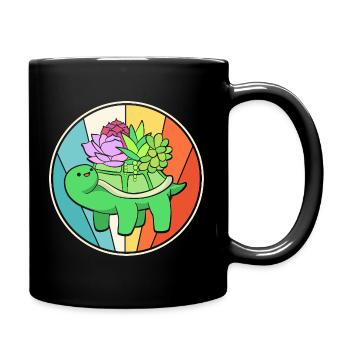 Cactus Plant Cacti - Full Colour Mug - black - Right