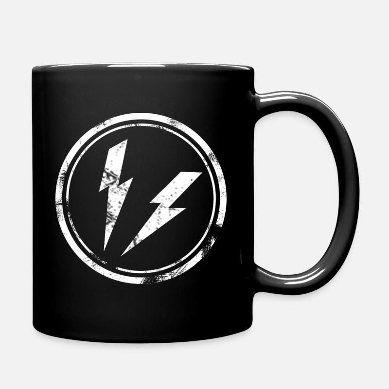 Flash - Tasse einfarbig - Schwarz