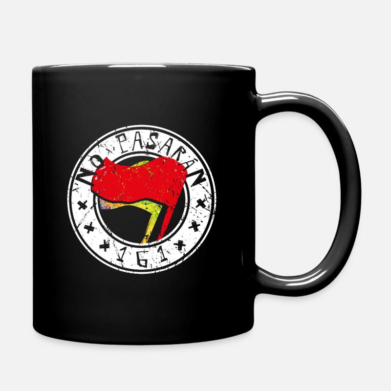 no pasaran 161 - Tasse einfarbig - Schwarz