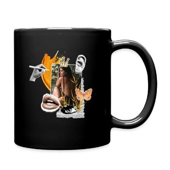 Phuket-Lebensstil - Tasse einfarbig - Schwarz - Rechts
