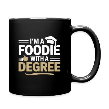 Registrierter Ernährungsberater für Akademische Ernährung - Tasse einfarbig - Schwarz - Rechts