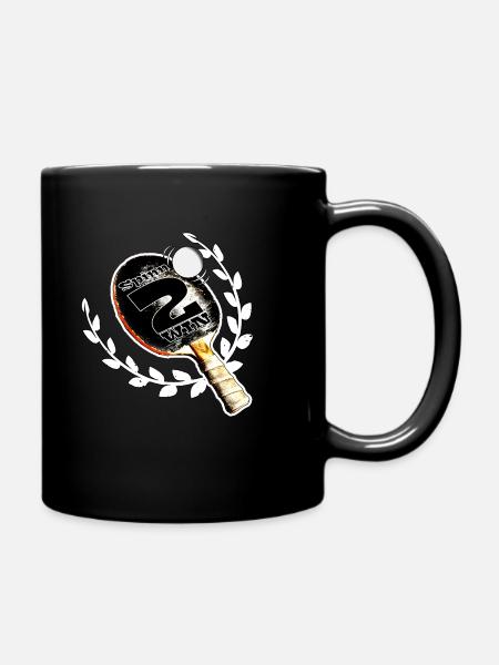 Ping-pong - Mug uni - noir