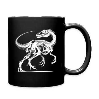 Dinosaures - J’étais cool avant qu’il n’y ait des fossiles - Mug uni - noir - Droite