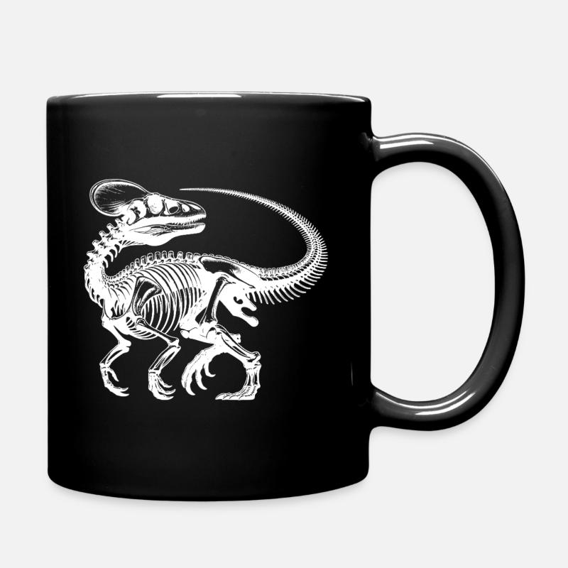 Dino Saurier sein war kein Spaziergang - Tasse einfarbig - Schwarz