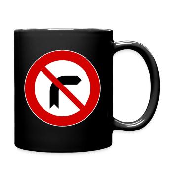 Fig-_27a_-_Divieto_di_svolta_a_destra_-_1959 - Full Colour Mug - black - Right