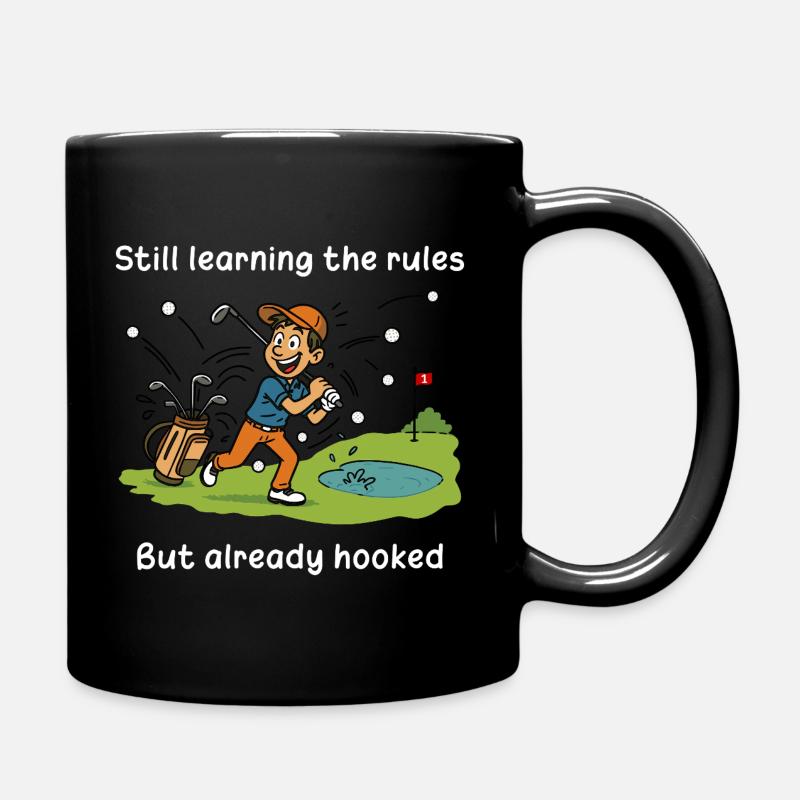 Golf - Apprentissage du style - Mug uni - noir