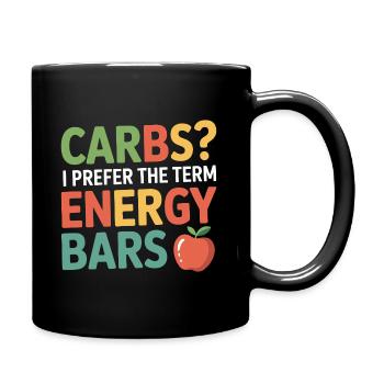 Professioneller Ernährungsberater Energie- und Kohlenhydratspezialist - Tasse einfarbig - Schwarz - Rechts