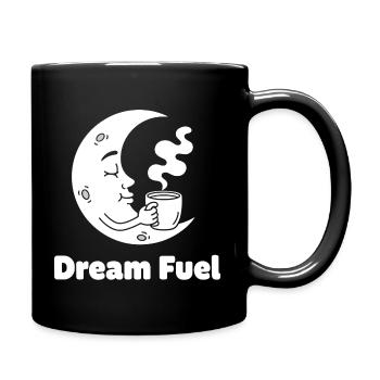 Pouvoir du rêve du café de lune - Mug uni - noir - Droite
