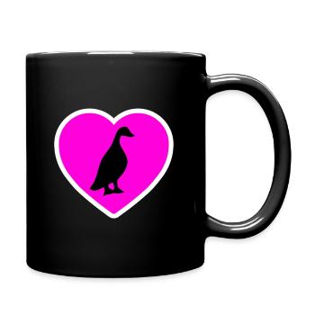 Canard - Mug uni - noir - Droite
