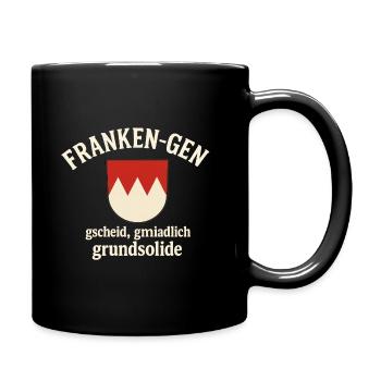 Franken gene - Full Colour Mug - black - Right