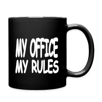Office - Full Colour Mug - black - Right