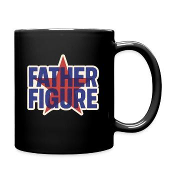 Logo rétro Étoile Father Figure - Mug uni - noir - Droite