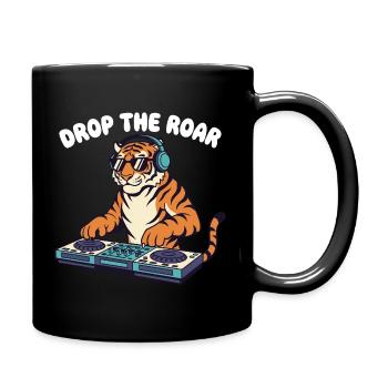 DJ Tiger : Drop the Roar - Mug uni - noir - Droite