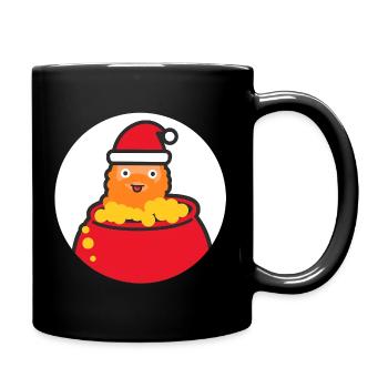 Ginger_cs2-Abzeichen mit Weihnachtsmotiv! - Tasse einfarbig - Schwarz - Rechts