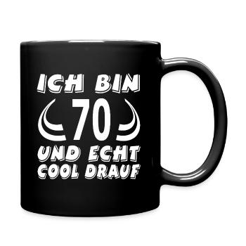Birthday - Full Colour Mug - black - Right