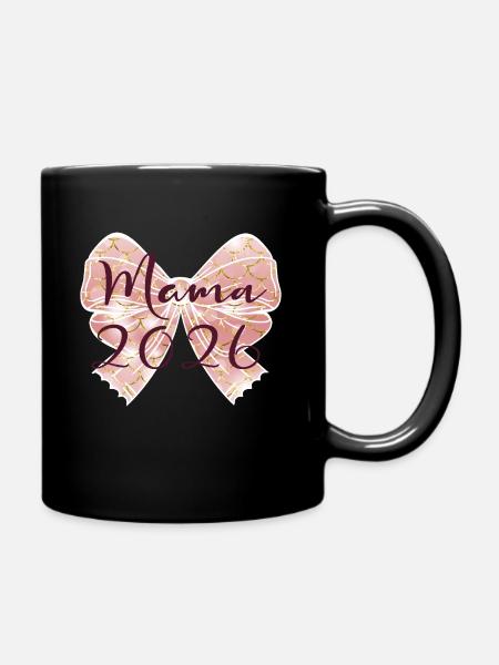 Coquette Mama 2026 - Tasse einfarbig - Schwarz