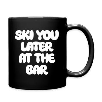 SKI YOU LATER AU BAR X Le Ski Club Skiers - Mug uni - noir - Droite