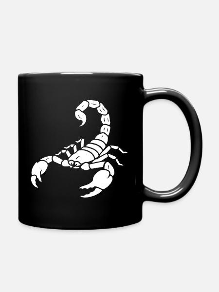 Vecteur animal du zodiaque du Scorpion - Mug uni - noir