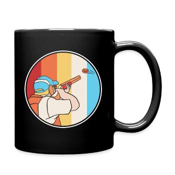 Clay pigeons - Full Colour Mug - black - Right