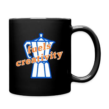 Créativité du café - Mug uni - noir - Droite