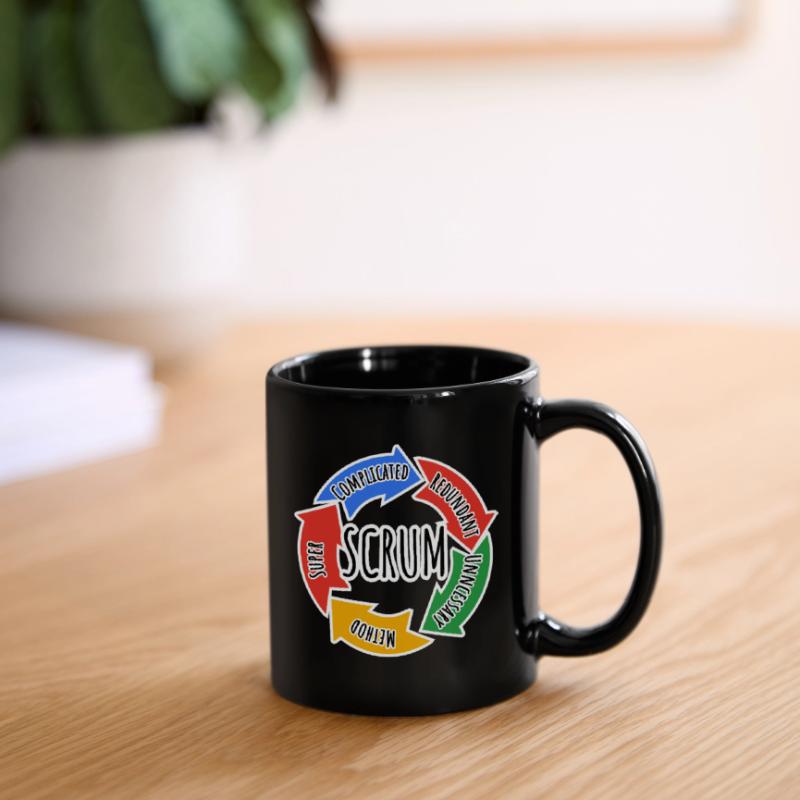 Scrum Framework for Agile Working in Development Full Colour Mug