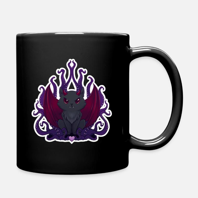 DemonCat - Full Colour Mug - black
