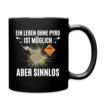 Spécialiste en pyro - Mug uni - noir - Droite