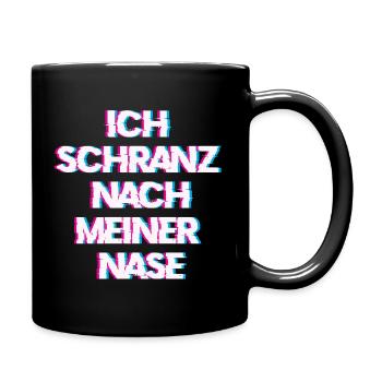 Hardtekk Tekk - Tasse einfarbig - Schwarz - Rechts