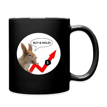 Achat et Conservation de Chemises Financières - Mug uni - noir - Droite